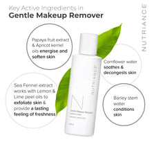Load image into Gallery viewer, Nutriance Organic Gentle Makeup Remover